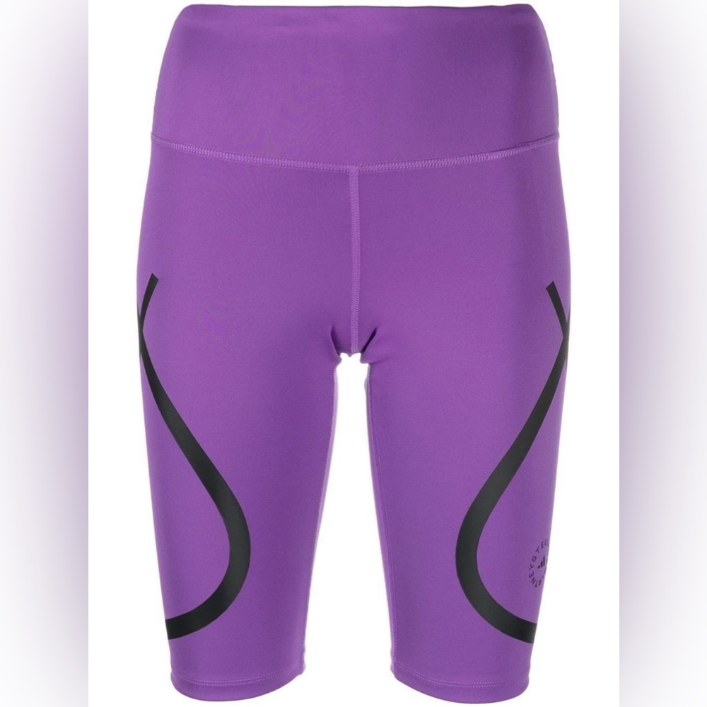 Stella McCartney TruePace Cycling Shorts Purple NEW